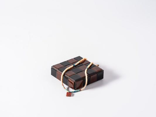 Siyah-Bordo Coaster