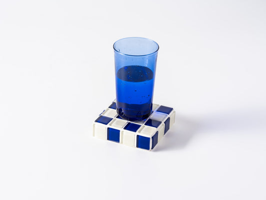 Mavi-Beyaz Coaster